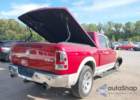 2010 Dodge Ram 1500 Laramie из США, поврежденный, VIN 1D7RV1CT2AS186687